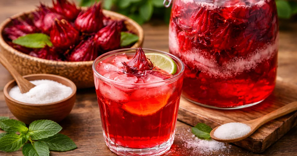 Cách pha nước atiso đỏ ngâm đường dễ uống, thêm đá vẫn giữ vị