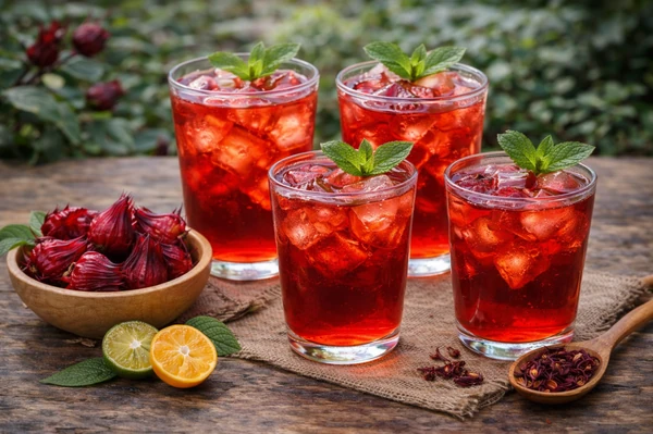 Siro atiso đỏ pha với gì