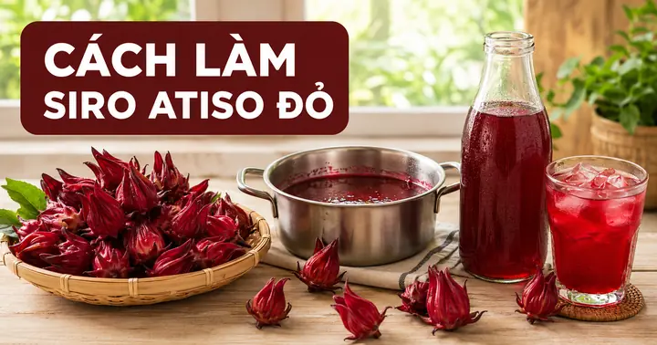 cach lam siro atiso do