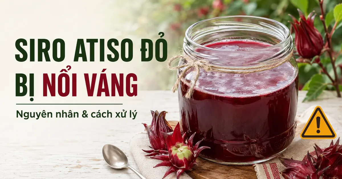 siro atiso do bi noi vang